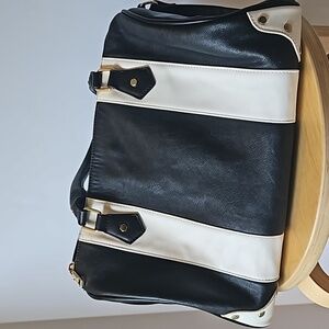 Black and White large handbag